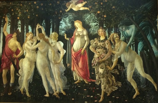 At last the Uffizi Gallery