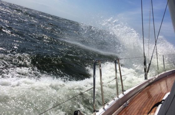 Sailing to the Netherlands