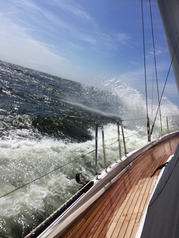 Sailing to the Netherlands
