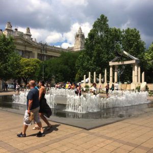 Liberty Square Fountains