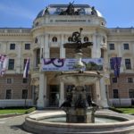 Ganymede's Fountain in Bratislava, Slovakia