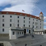 The Bratislava Castle Main entrance