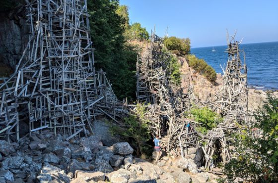 Serious wood in Sweden