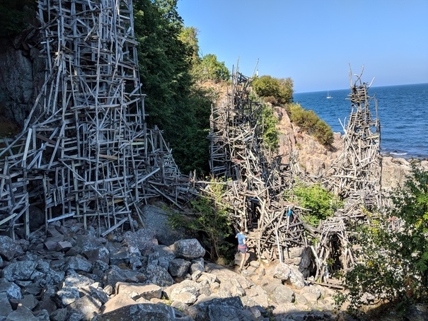 Serious wood in Sweden