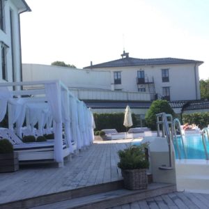 The Pool with Loungers