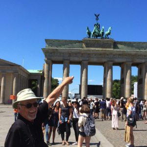 Brandenburg Gate with Dad