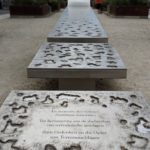 Anti-terrorism monument in Brussels, Belgium