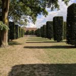 Outside Sint-Baafsabdij in Ghent, Belgium