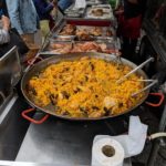 No problem finding lunch options in the open-air market outside Les Halles in Tours, France