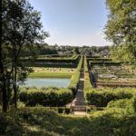 Villandry grounds view from the forest walk