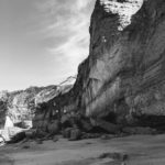 The forbidden beach - Enhanced. This part of the beach is completely awash at high tide.