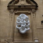 Unexpected artwork on a church